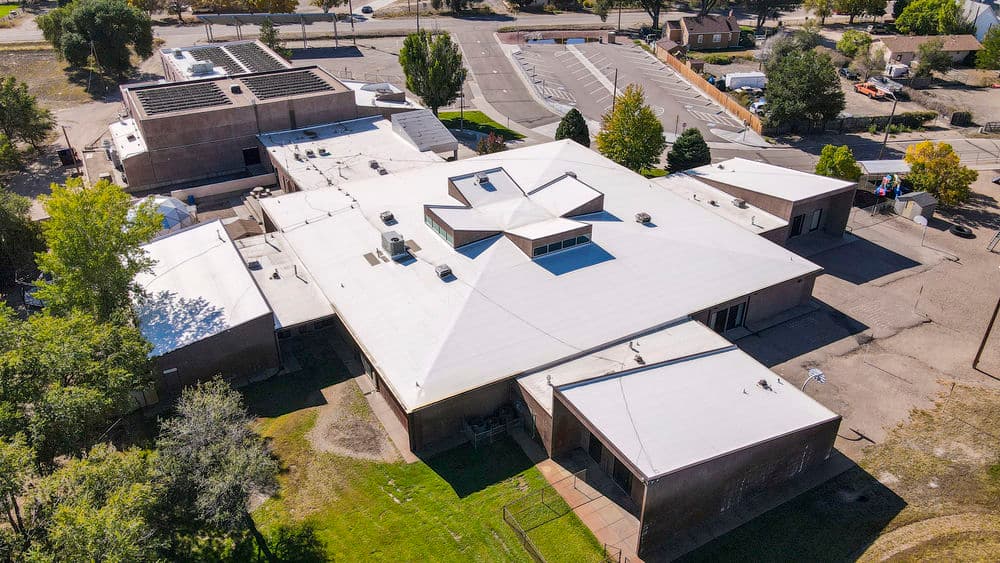Successful TPO Roof Installation at an Elementary School in Pueblo County image
